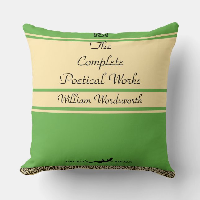 Vintage Style Apple Green Customizable Cushion (Front)