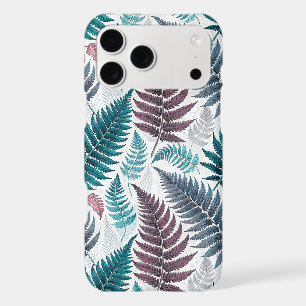 Vintage-style botanical fern leaves