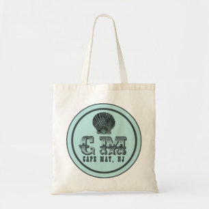 Vintage Style Cape May NJ Beach Tag Tote Bag