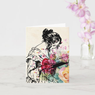 Vintage style card