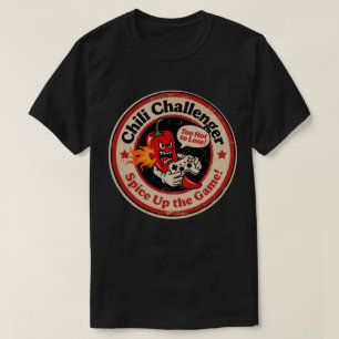 Vintage Style Cartoon Chilli with Controller Gamer T-Shirt