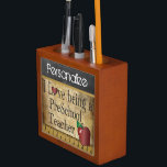 Vintage Style Chalkboard for a PreSchool Teacher Desk Organiser<br><div class="desc">Fill in the box(es) or Click on the CUSTOMIZE IT button to change, move, delete or add any of the text or graphics. If you have any questions about this product or any other DesignsbyDonnaSiggy Products please contact me at siggyscott@comcast.net. I'll be happy to help. Thank you for the support...</div>
