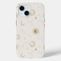 Vintage Style Constellation Pattern