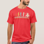 Vintage Style Drums Evolution Design Drummer T-Shirt<br><div class="desc">Vintage Style Drums Evolution Design Drummer .</div>