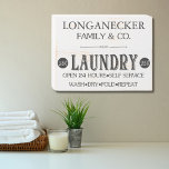 Vintage Style Family Laundry Company  Wooden Box Sign<br><div class="desc">Are you looking to create a vintage-inspired atmosphere in your laundry room or home? This personalised vintage look laundry store sign is the perfect addition. With its rustic design and customisable personalisation, it captures the essence of a bygone era and adds a unique touch to your laundry space. Design includes...</div>