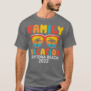 Vintage Style Family Vacation 2022 Florida Daytona T-Shirt