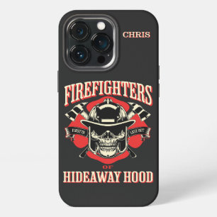 Vintage Style Firefighters of Hideaway Hood iPhone 13 Pro Case