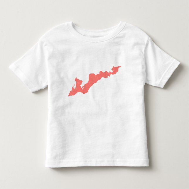 Vintage-Style Fishers Island Logo Shirt - Pink (Front)