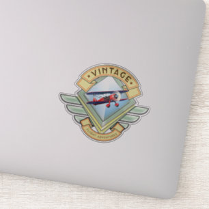 Vintage style flight badge