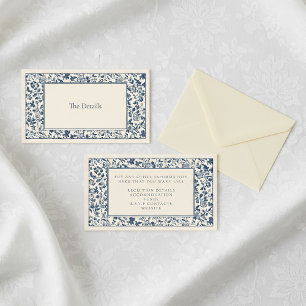 Vintage style floral frame the details enclosure