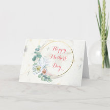 Vintage Style Floral Happy Mother's Day