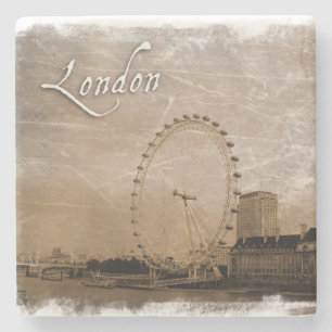 Vintage Style London coaster