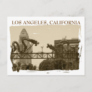 Vintage Style Los Angeles Postcard! Postcard