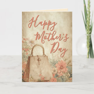Vintage Style Mother's Day Card