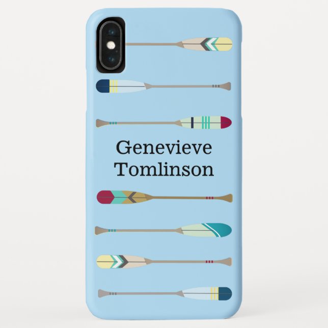 Vintage-style Oars Case-Mate iPhone Case (Back)