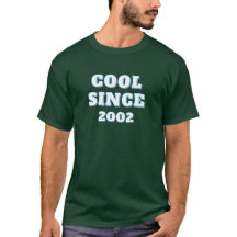 Vintage Style Personalised Year Shirt - Cool Since