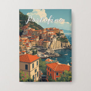 Vintage Style Portofino Genova Italy