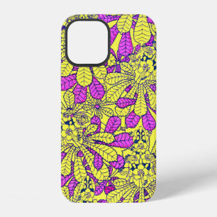 Vintage Style Purple Floral Pop Art Phone Case