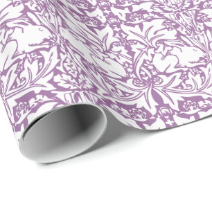 Vintage Style Rabbit & Botanical Wrapping Paper