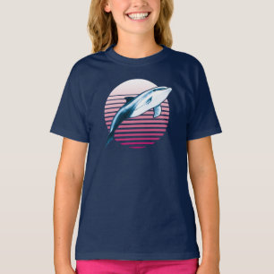 Vintage Style Retro Dolphin T-Shirt
