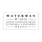 Vintage Style Return Address Stamp