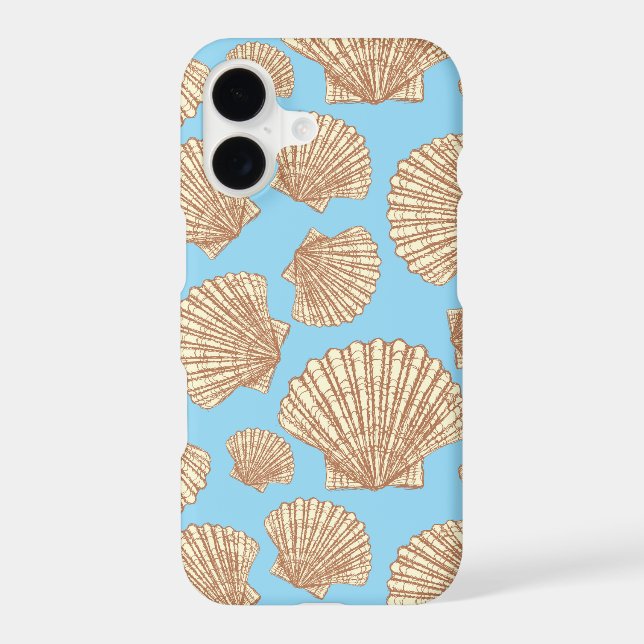 Vintage Style Seashell Pattern (Back)