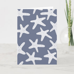 Vintage Style Starfish Note Card