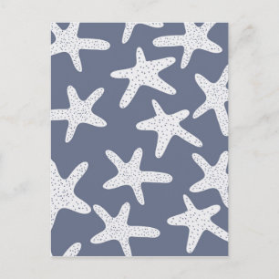 Vintage Style Starfish Postcard