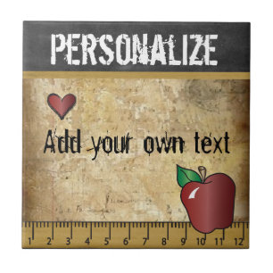 Vintage Style Teacher's Tile