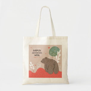 Vintage style tote bag