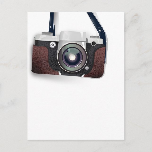 Vintage Style Vintage camera Postcard (Front)