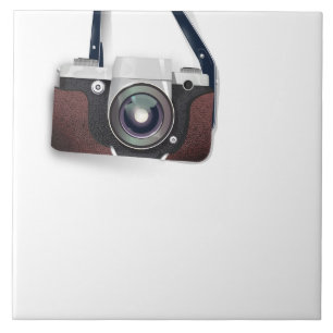 Vintage Style Vintage camera Tile