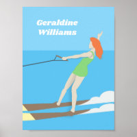 Vintage-style Waterski