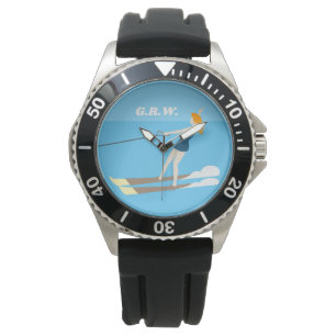 Vintage-style Waterski Watch
