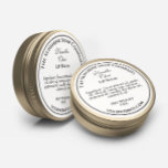 Vintage style white with black text soap cosmetic classic round sticker<br><div class="desc">A label for bath and body care products featuring a white background and black text.</div>