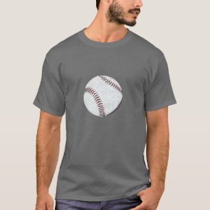 vintage styled baseball ball t-shirt