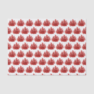 Vintage Stylised Red sea coral #2 Tissue Paper