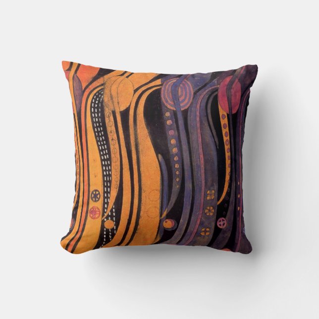 Vintage Stylised Tulips - Pillow (Front)