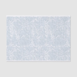 Vintage Subtle Grey Blue Abstract Swirl Pattern Tissue Paper