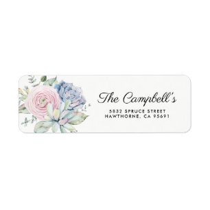 Vintage Succulent Floral Wedding