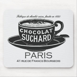 Vintage Suchard Chocolat Ad Mouse Pad