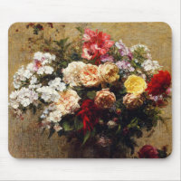 Vintage Summer Flowers by Henri Fantin-Latour