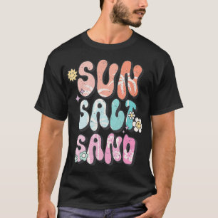 Vintage Summer Ocean Beach Vacation Girls  Sun Sal T-Shirt