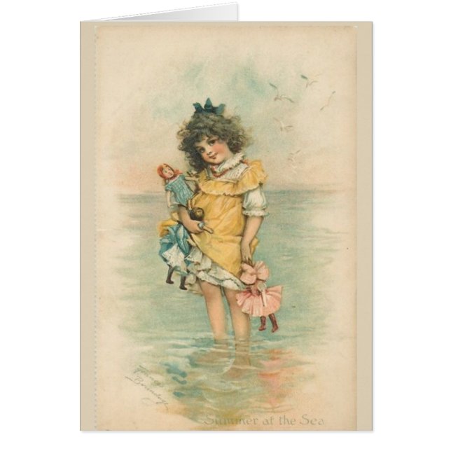Vintage - Summer Play at the Seashore, (Front)