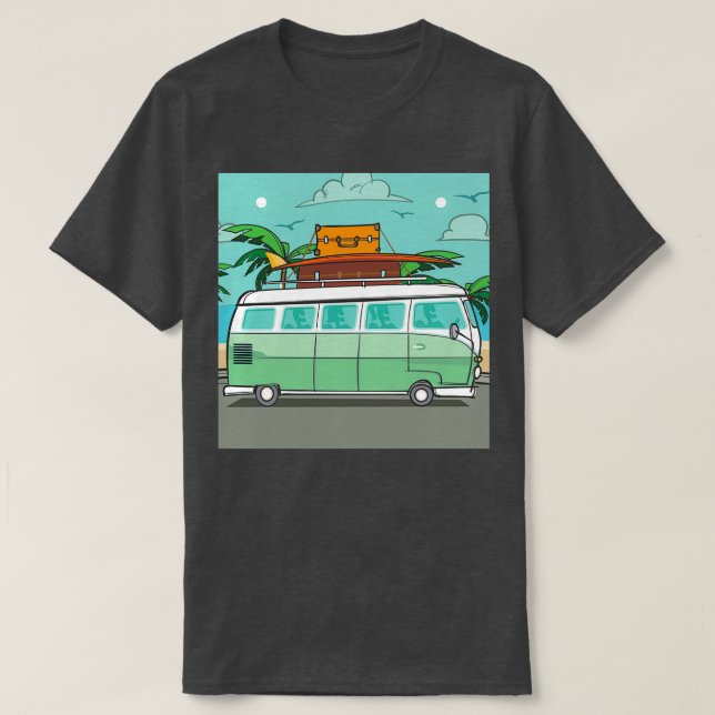 Vintage summer T T-Shirt (Design Front)