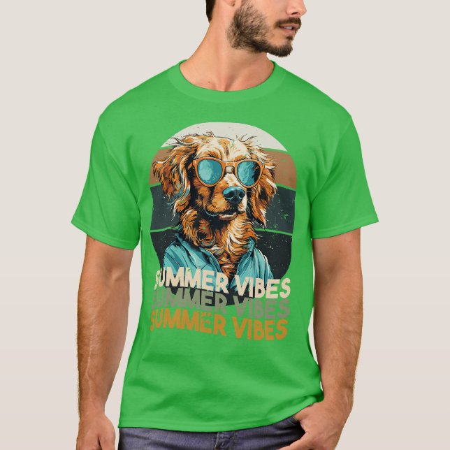 Vintage summer vibes T-Shirt (Front)