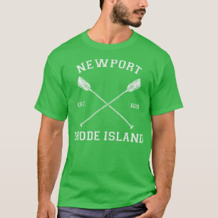 Vintage Summers in Newport Vacation graphic T-Shirt