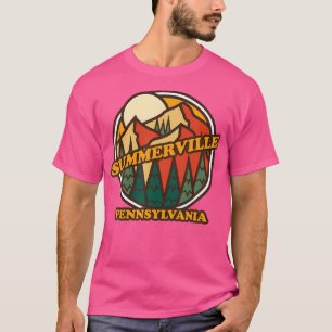 Vintage Summerville Pennsylvania Mountain Hiking S T-Shirt