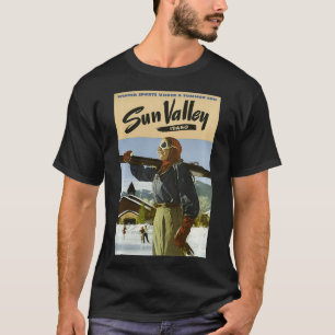 Vintage Sun Valley Idaho Travel T-Shirt