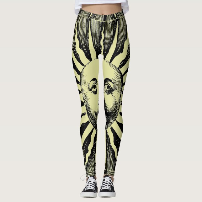 Vintage Sun Women's Leggings (Front)